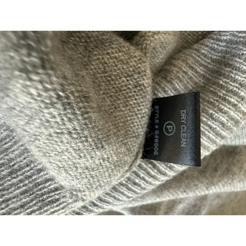 NWT $449 SKULL CASHMERE 🔥 100% cashmere Sweater Grey, Size Medium - Picture 10 of 10